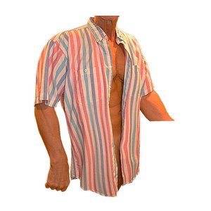 Ralph Lauren Chaps Short Sleeve Button Down Shirt